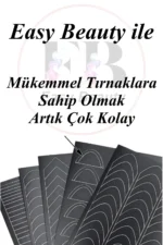 Nail Art Sticker Kendinden Yapışkanlı, Tırnak Süsleme, Tırnak Dövmesi Stikır 5 - Görsel 9