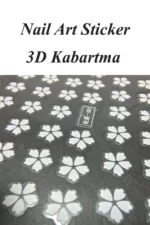 Nail Art Sticker Kendinden Yapışkanlı, Tırnak Süsleme, Tırnak Dövmesi Stikır 5D001 - Görsel 4