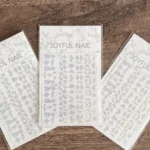 Nail Art Sticker Kendinden Yapışkanlı, Tırnak Süsleme, Tırnak Dövmesi Stikır 781