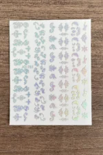 Nail Art Sticker Kendinden Yapışkanlı, Tırnak Süsleme, Tırnak Dövmesi Stikır 781 - Görsel 3