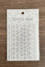 Nail Art Sticker Kendinden Yapışkanlı, Tırnak Süsleme, Tırnak Dövmesi Stikır 782 - Görsel 2