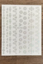 Nail Art Sticker Kendinden Yapışkanlı, Tırnak Süsleme, Tırnak Dövmesi Stikır 782 - Görsel 3