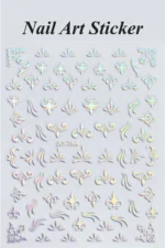 Nail Art Sticker Kendinden Yapışkanlı, Tırnak Süsleme, Tırnak Dövmesi Stikır 784 - Görsel 3