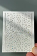 Nail Art Sticker Kendinden Yapışkanlı, Tırnak Süsleme, Tırnak Dövmesi Stikır 787 - Görsel 6