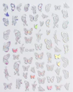 Nail Art Sticker Kendinden Yapışkanlı, Tırnak Süsleme, Tırnak Dövmesi Stikır 867