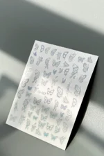 Nail Art Sticker Kendinden Yapışkanlı, Tırnak Süsleme, Tırnak Dövmesi Stikır 867 - Görsel 3