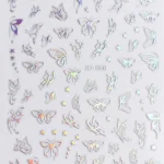 Nail Art Sticker Kendinden Yapışkanlı, Tırnak Süsleme, Tırnak Dövmesi Stikır 868