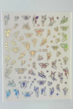 Nail Art Sticker Kendinden Yapışkanlı, Tırnak Süsleme, Tırnak Dövmesi Stikır 868 - Görsel 2