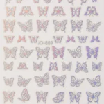 Nail Art Sticker Kendinden Yapışkanlı, Tırnak Süsleme, Tırnak Dövmesi Stikır 869