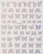 Nail Art Sticker Kendinden Yapışkanlı, Tırnak Süsleme, Tırnak Dövmesi Stikır 869