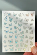 Nail Art Sticker Kendinden Yapışkanlı, Tırnak Süsleme, Tırnak Dövmesi Stikır 871 - Görsel 3