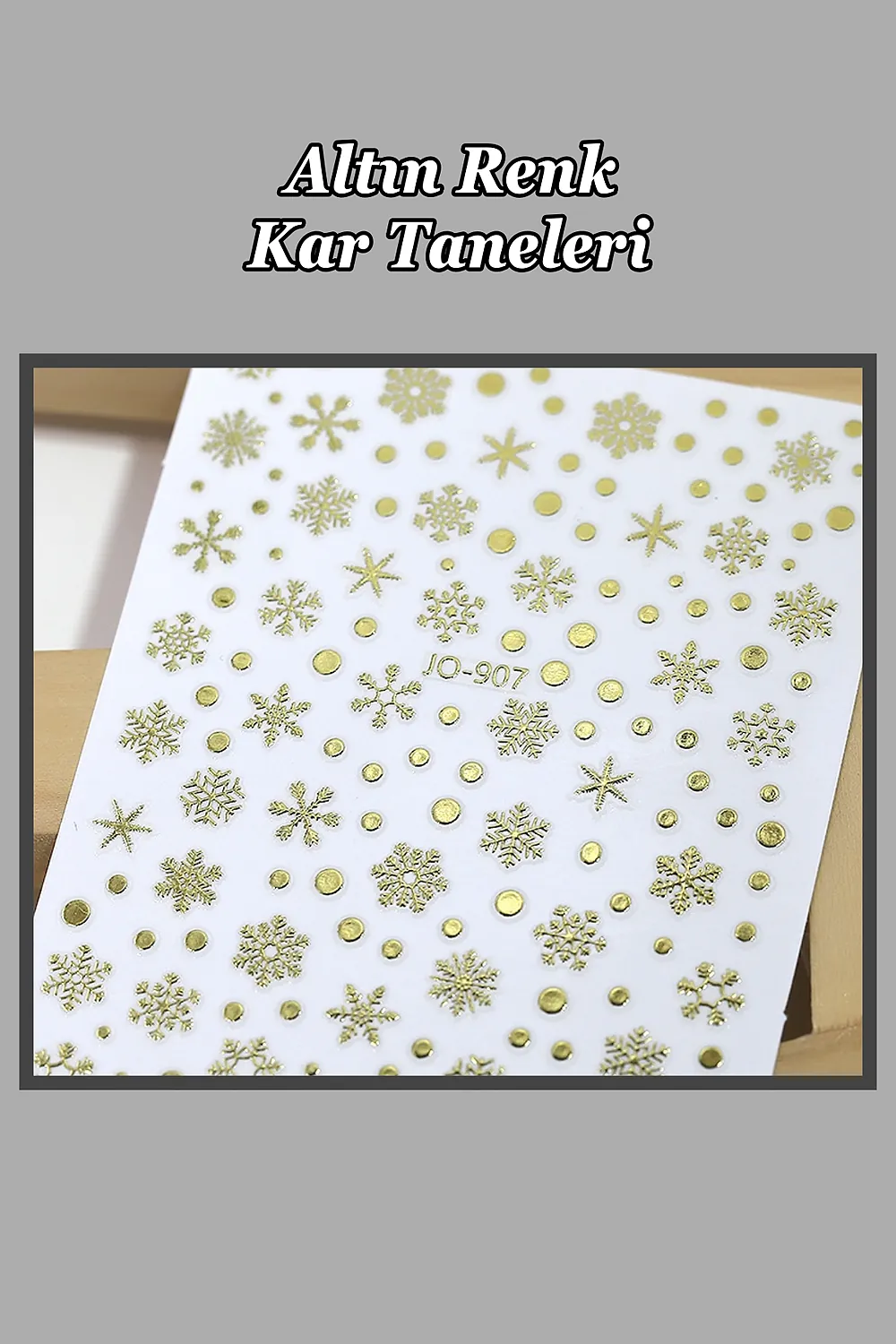 nail-art-sticker-kendinden-yapiskanli-tirnak-susleme-tirnak-dovmesi-stikir-907a-1 Nail Art Sticker Kendinden Yapışkanlı, Tırnak Süsleme, Tırnak Dövmesi Stikır 907A - Görsel 1