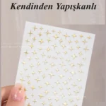 Nail Art Sticker Kendinden Yapışkanlı, Tırnak Süsleme, Tırnak Dövmesi Stikır 964