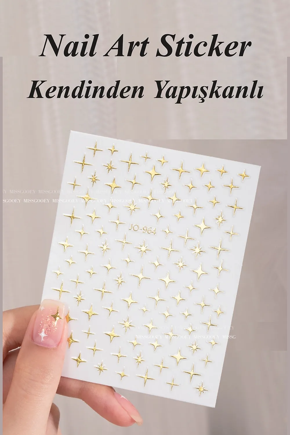 nail-art-sticker-kendinden-yapiskanli-tirnak-susleme-tirnak-dovmesi-stikir-964-1 Nail Art Sticker Kendinden Yapışkanlı, Tırnak Süsleme, Tırnak Dövmesi Stikır 964 - Görsel 1