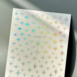 Nail Art Sticker Kendinden Yapışkanlı, Tırnak Süsleme, Tırnak Dövmesi Stikır 964Aura