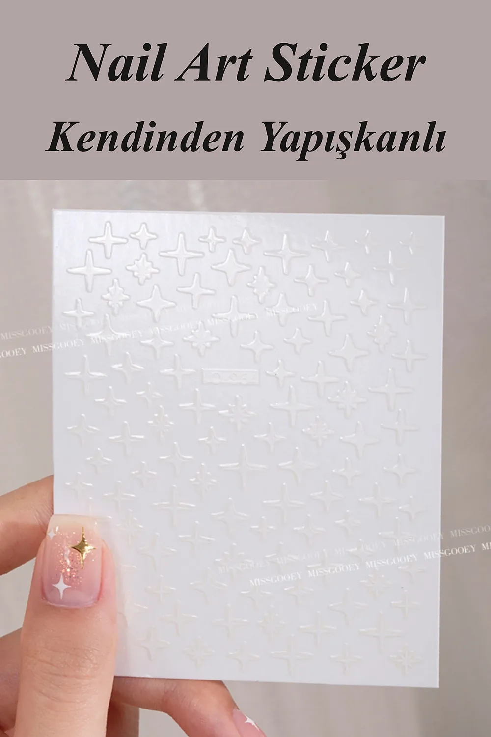 nail-art-sticker-kendinden-yapiskanli-tirnak-susleme-tirnak-dovmesi-stikir-964b-1 Nail Art Sticker Kendinden Yapışkanlı, Tırnak Süsleme, Tırnak Dövmesi Stikır 964B - Görsel 1