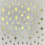 Nail Art Sticker Kendinden Yapışkanlı, Tırnak Süsleme, Tırnak Dövmesi Stikır 965A