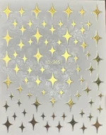 Nail Art Sticker Kendinden Yapışkanlı, Tırnak Süsleme, Tırnak Dövmesi Stikır 965A