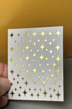 Nail Art Sticker Kendinden Yapışkanlı, Tırnak Süsleme, Tırnak Dövmesi Stikır 965A - Görsel 2