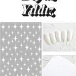 Nail Art Sticker Kendinden Yapışkanlı, Tırnak Süsleme, Tırnak Dövmesi Stikır 965B