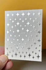 Nail Art Sticker Kendinden Yapışkanlı, Tırnak Süsleme, Tırnak Dövmesi Stikır 965G - Görsel 3