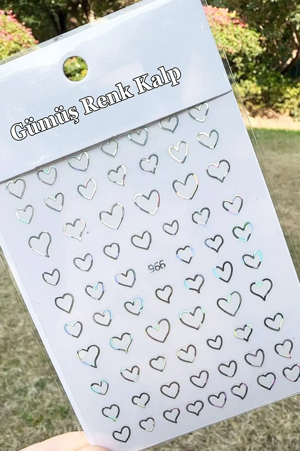 nail-art-sticker-kendinden-yapiskanli-tirnak-susleme-tirnak-dovmesi-stikir-966g-1 Nail Art Sticker Kendinden Yapışkanlı, Tırnak Süsleme, Tırnak Dövmesi Stikır 966G - Görsel 1