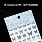 Nail Art Sticker Kendinden Yapışkanlı, Tırnak Süsleme, Tırnak Dövmesi Stikır H322
