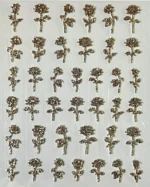 Nail Art Sticker Kendinden Yapışkanlı, Tırnak Süsleme, Tırnak Dövmesi Stikır H324 - Görsel 3