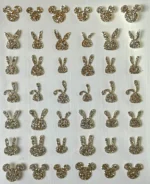 Nail Art Sticker Kendinden Yapışkanlı, Tırnak Süsleme, Tırnak Dövmesi Stikır H326 - Görsel 3