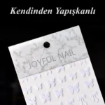 Nail Art Sticker Kendinden Yapışkanlı, Tırnak Süsleme, Tırnak Dövmesi Stikır H328