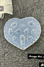 Nail Art Yılbaşı Charm 3D Silikon Kalıp Nail Art Desen Kalıbı, Yeni Yıl Charm Tırnak Süsleme 34 - Görsel 4