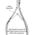 Profesyonel Kütikül Pens - Hassas Tırnak Eti Temizleme ve Bakım Aleti