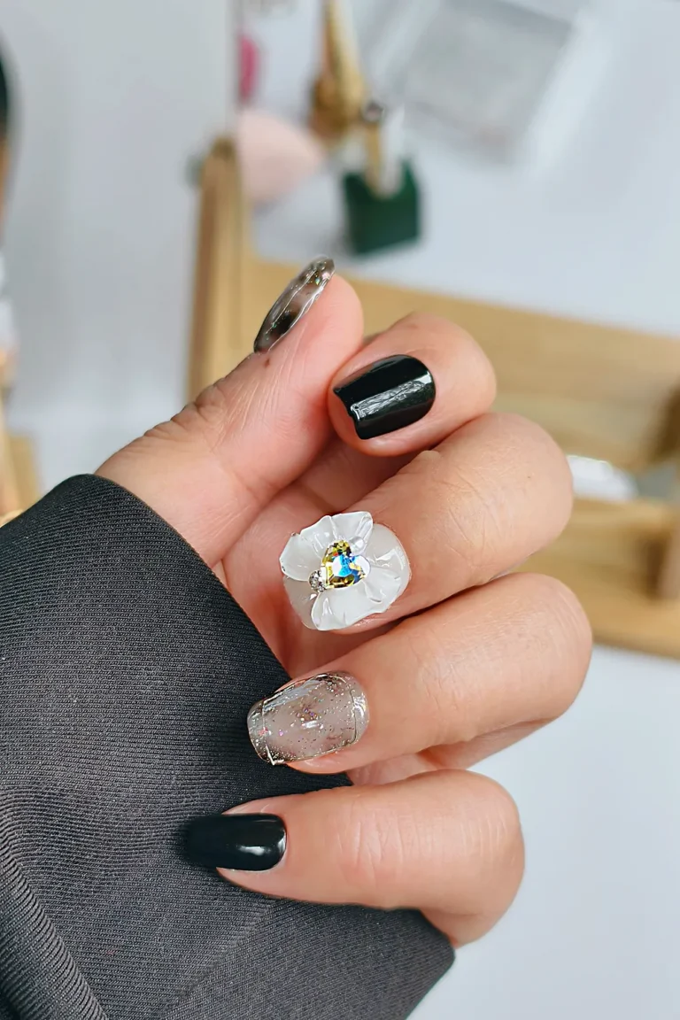 simli-siyah-beyaz-medium-beden-protez-tirnak-10-adet-el-yapimi-takma-tirnak-seti-2201-1