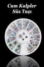 Tırnak Süsleme Taşı - Yüz Süsleme Taşı - Nail Art Süs Taşı - Nail Art Charm Çarm 17