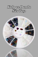 Tırnak Süsleme Taşı - Yüz Süsleme Taşı - Nail Art Süs Taşı - Nail Art Charm Çarm 2