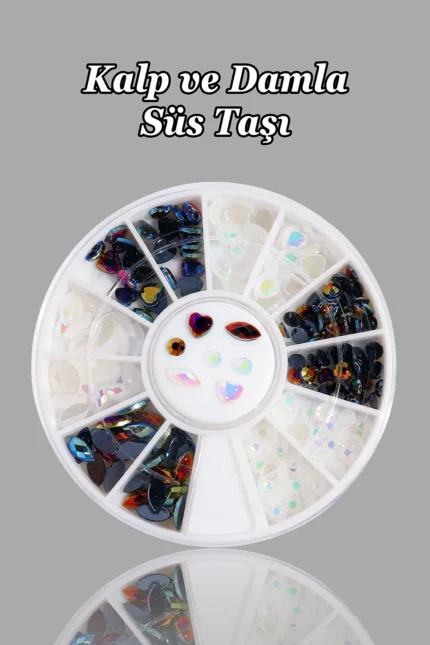 Tırnak Süsleme Taşı - Yüz Süsleme Taşı - Nail Art Süs Taşı - Nail Art Charm Çarm 2