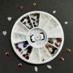 Tırnak Süsleme Taşı - Yüz Süsleme Taşı - Nail Art Süs Taşı - Nail Art Charm Çarm 2 - Görsel 2