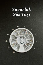 Tırnak Süsleme Taşı - Yüz Süsleme Taşı - Nail Art Süs Taşı - Nail Art Charm Çarm 28 - Görsel 3