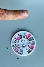 Tırnak Süsleme Taşı - Yüz Süsleme Taşı - Nail Art Süs Taşı - Nail Art Charm Çarm 30 - Görsel 5