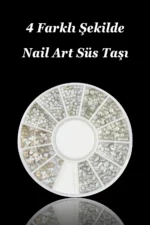 Tırnak Süsleme Taşı - Yüz Süsleme Taşı - Nail Art Süs Taşı - Nail Art Charm Çarm 34