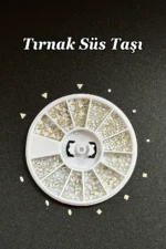 Tırnak Süsleme Taşı - Yüz Süsleme Taşı - Nail Art Süs Taşı - Nail Art Charm Çarm 34 - Görsel 3