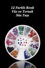 Tırnak Süsleme Taşı - Yüz Süsleme Taşı - Nail Art Süs Taşı - Nail Art Charm Çarm 35