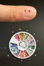 Tırnak Süsleme Taşı - Yüz Süsleme Taşı - Nail Art Süs Taşı - Nail Art Charm Çarm 35 - Görsel 3