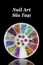 Tırnak Süsleme Taşı - Yüz Süsleme Taşı - Nail Art Süs Taşı - Nail Art Charm Çarm 39