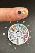 Tırnak Süsleme Taşı - Yüz Süsleme Taşı - Nail Art Süs Taşı - Nail Art Charm Çarm 39 - Görsel 3