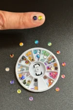 Tırnak Süsleme Taşı - Yüz Süsleme Taşı - Nail Art Süs Taşı - Nail Art Charm Çarm 39 - Görsel 4