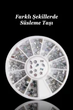 Tırnak Süsleme Taşı - Yüz Süsleme Taşı - Nail Art Süs Taşı - Nail Art Charm Çarm 42