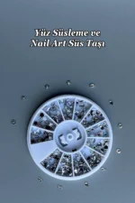 Tırnak Süsleme Taşı - Yüz Süsleme Taşı - Nail Art Süs Taşı - Nail Art Charm Çarm 42 - Görsel 3