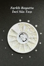 Tırnak Süsleme Taşı - Yüz Süsleme Taşı - Nail Art Süs Taşı - Nail Art Charm Çarm 44 - Görsel 3