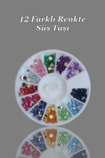 Tırnak Süsleme Taşı - Yüz Süsleme Taşı - Nail Art Süs Taşı - Nail Art Charm Çarm 47